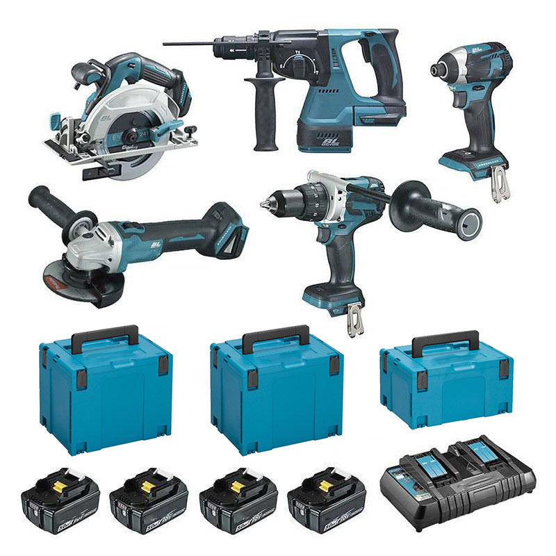 🔥🔥🔥Combopack 5 outils 18V Lithium-ion LXT (4x5.0 Ah) - DLX5038PTJ
