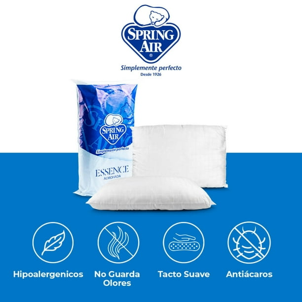 Paquete Colchón Queen Size + Almohadas Peach Feel + Protector de Colchón Queen + Sabanas Queen Size Smith Sp