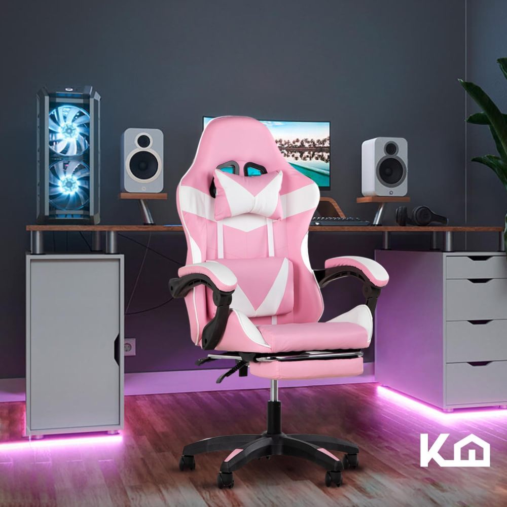 Silla ergonómica reclinable para juegos