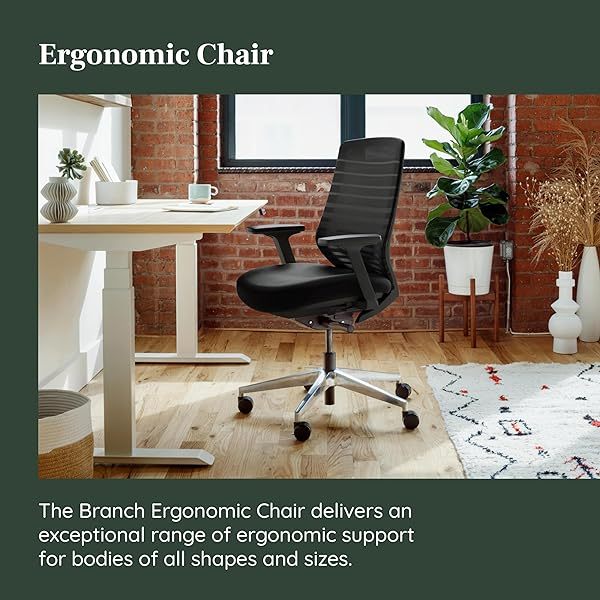 Silla ergonómica: una silla de escritorio versátil con soporte lumbar ajustable, respaldo de malla transpirable y ruedas suaves