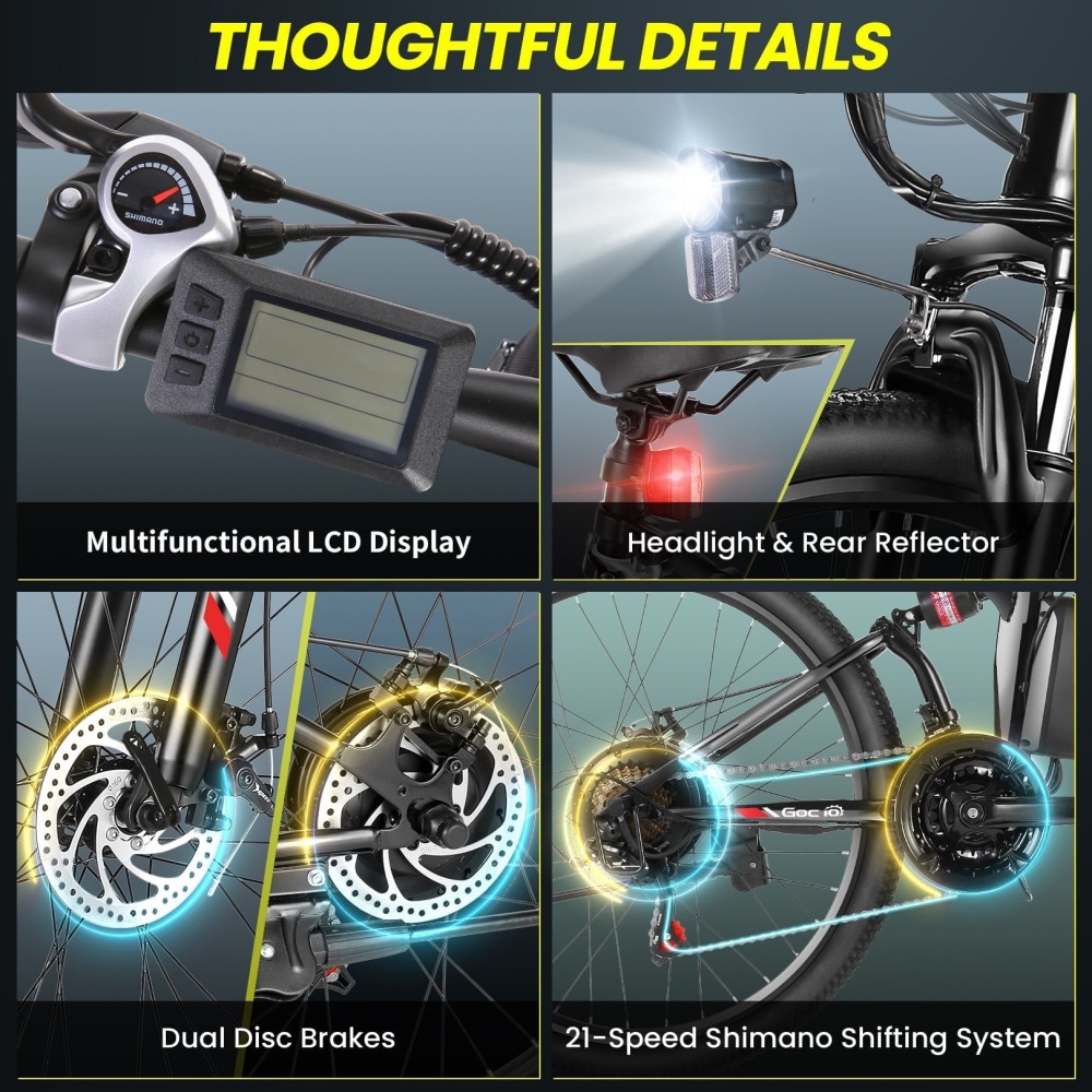🔥 Bici Eléctrica Montaña PLEGABLE 500W - Autonomía 50km - ¡Envío Gratis!