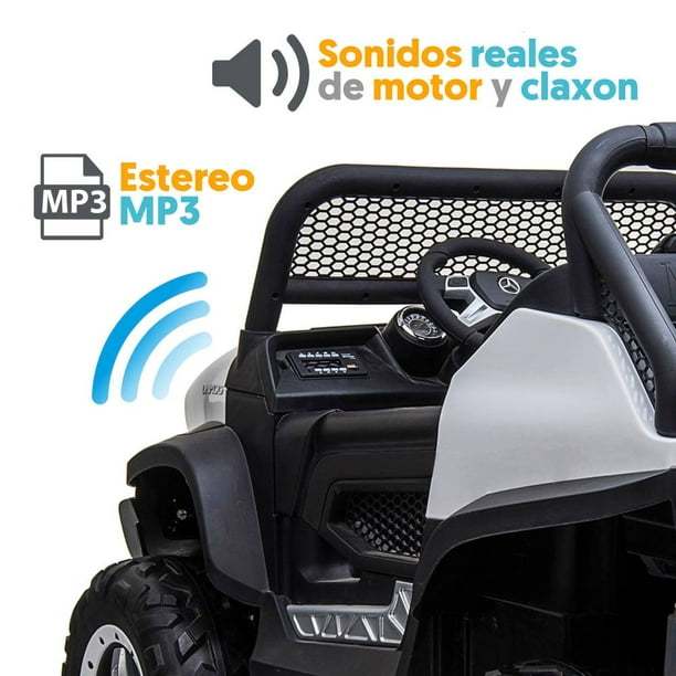 Montable Eléctrico Unimog Blanco