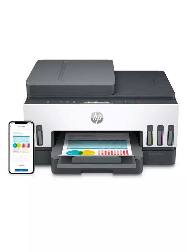 Multifuncional Smart Tank 750 Wi-Fi ADF Duplex Automático