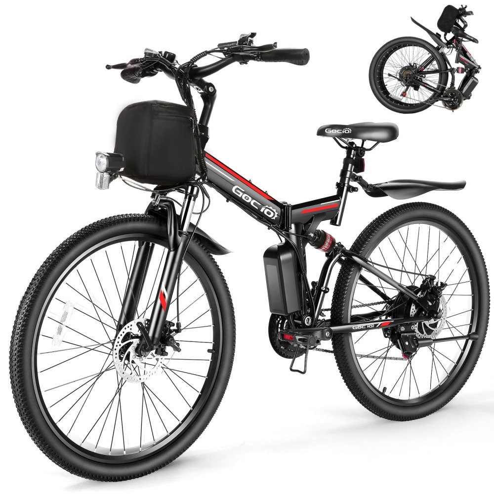 🔥 Bici Eléctrica Montaña PLEGABLE 500W - Autonomía 50km - ¡Envío Gratis!