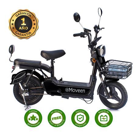Bicimoto electrica  2 Lithium color Plomo