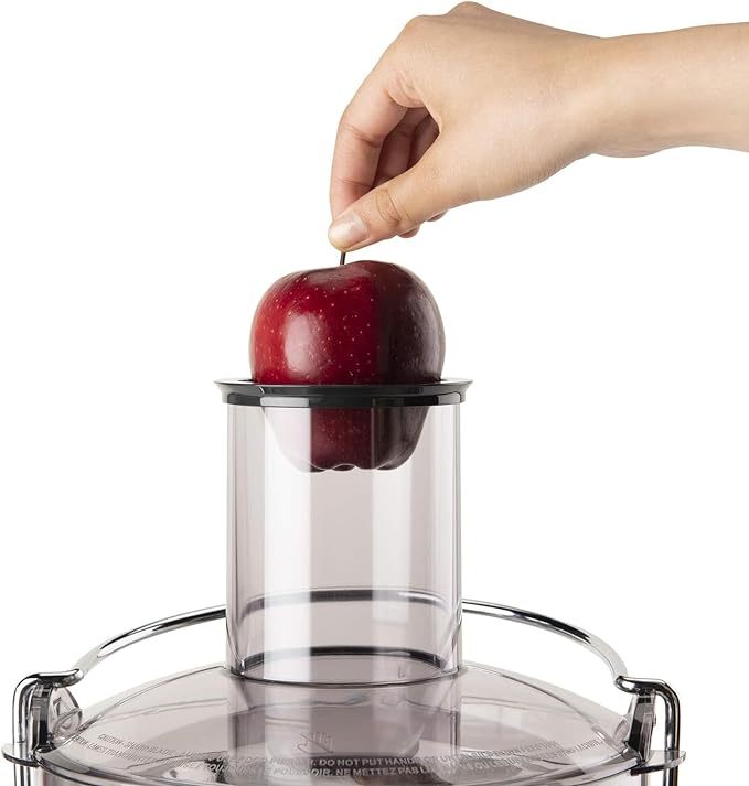 NBJ50100 - Máquina centrífuga para exprimidor de frutas, verduras y alimentos, 27 onzas/1,5 litros, 800 vatios, gris
