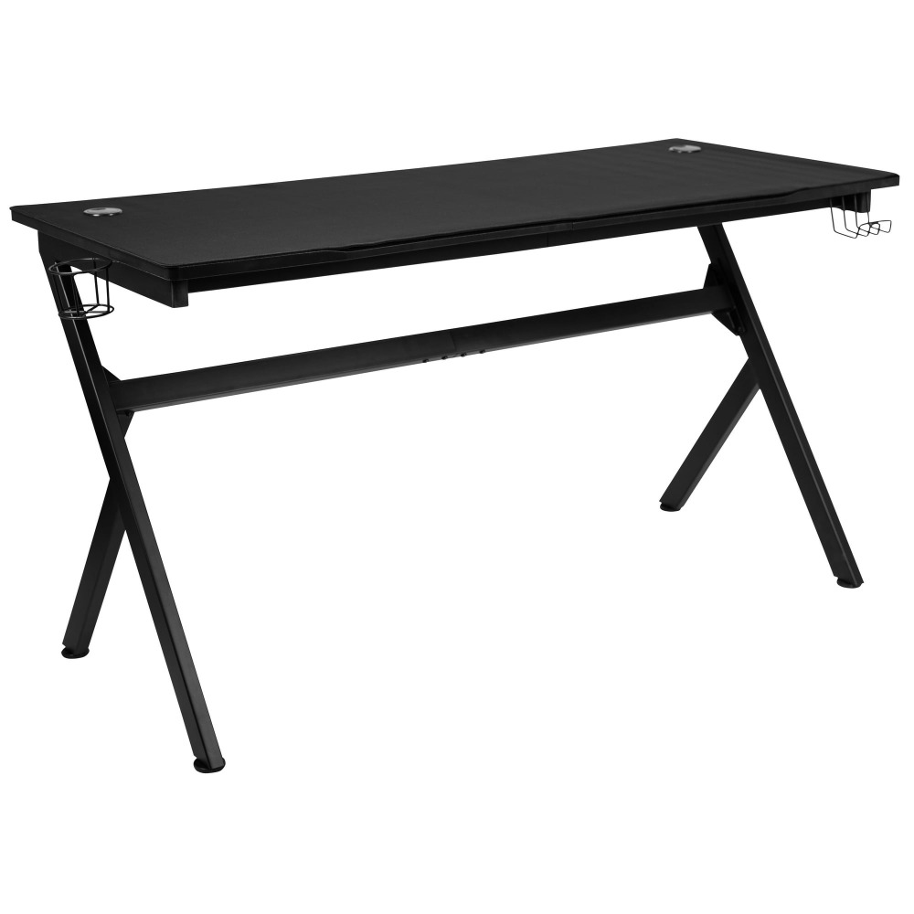 🔥 COMBO GAMER: Escritorio + Silla Reclinable - Incluye Portavasos, Gancho para Audífonos y Tapete de Mouse - Diseño Ergonómico