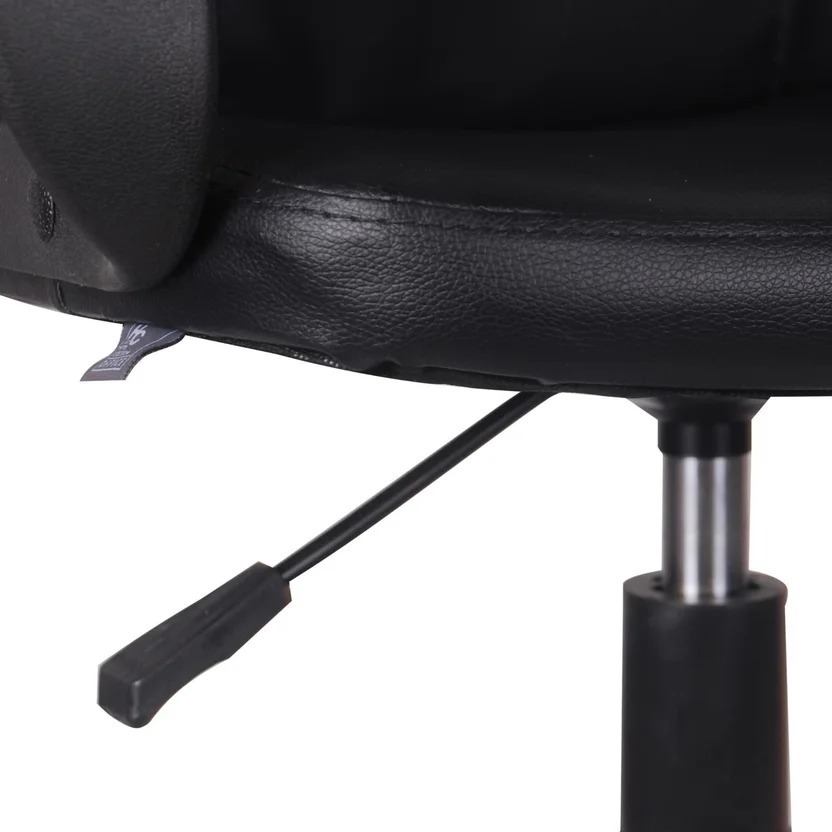 Silla de Escritorio Ejecutiva Giratoria Respaldo bajo Negra Just Home Collection