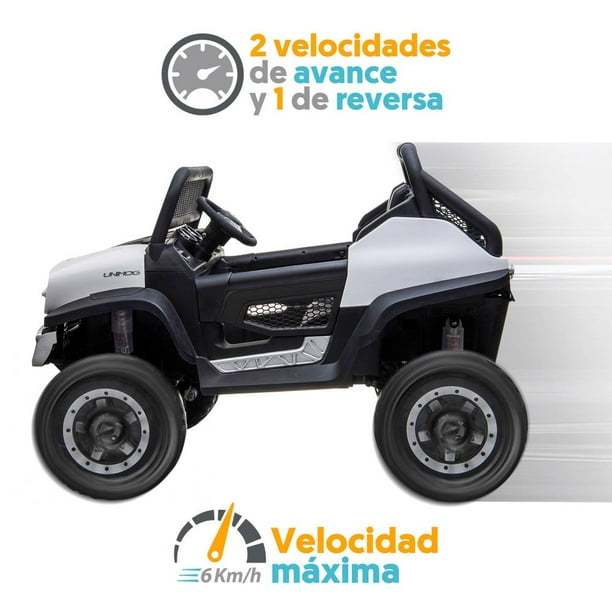 Montable Eléctrico Unimog Blanco