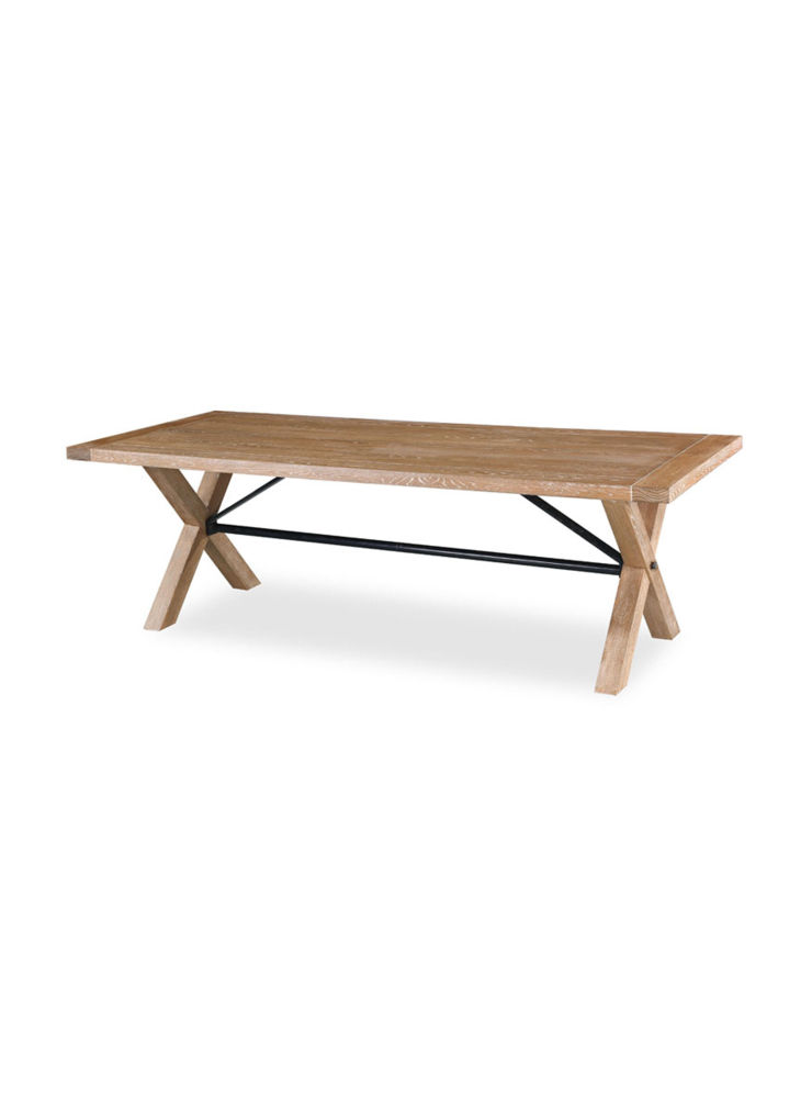 Juego de Comedor Pamela Madera 8 Sillas Rattán
