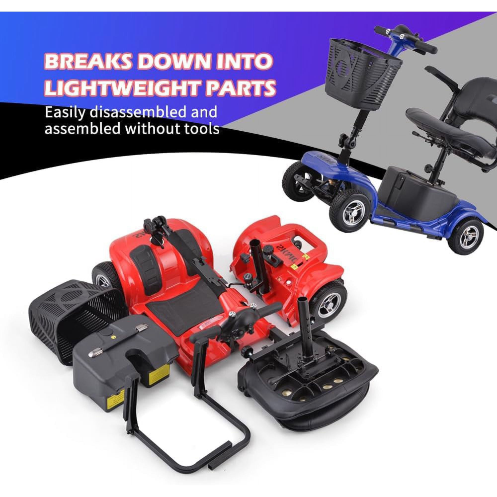 Rebajas por tiempo limitado -with LED Headlights and Basket, Charger Included