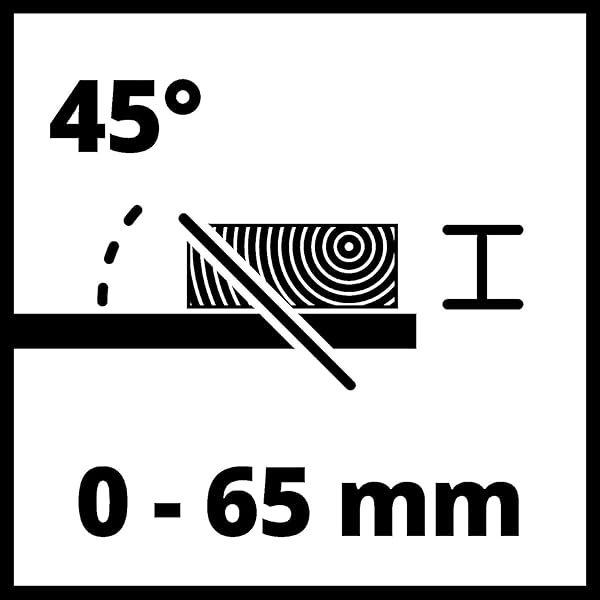 Mesa de corte TC-TS 2025/2 U (máx. 2.000 W, ajuste de la altura/ inclinación de la hoja de sierra de precisión, tope-guía paralelo, tope-guía angular +/- 60°), Color Negro