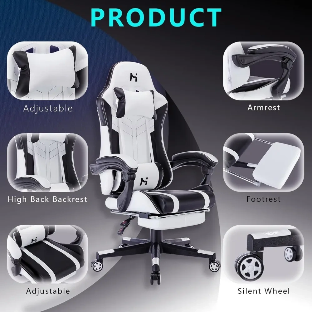 Sillas para juegos Sillas para computadora para jugadores, Sillas para juegos ergonómicas