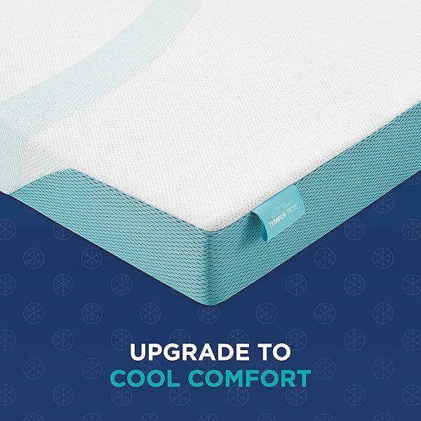 Sobrecolchón completo de 3 pulgadas, espuma premium de lujo de tamaño mediano, funda lavable, sobrecolchón refrescante de tamaño mediano, blanco