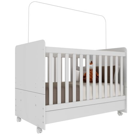 Cuna Cama 3X1 Blanco
