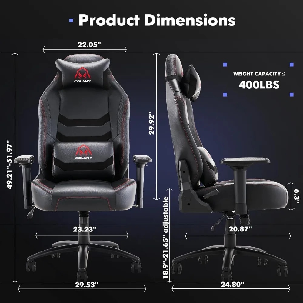 Silla para juegos, silla para computadora, silla para PC con respaldo alto