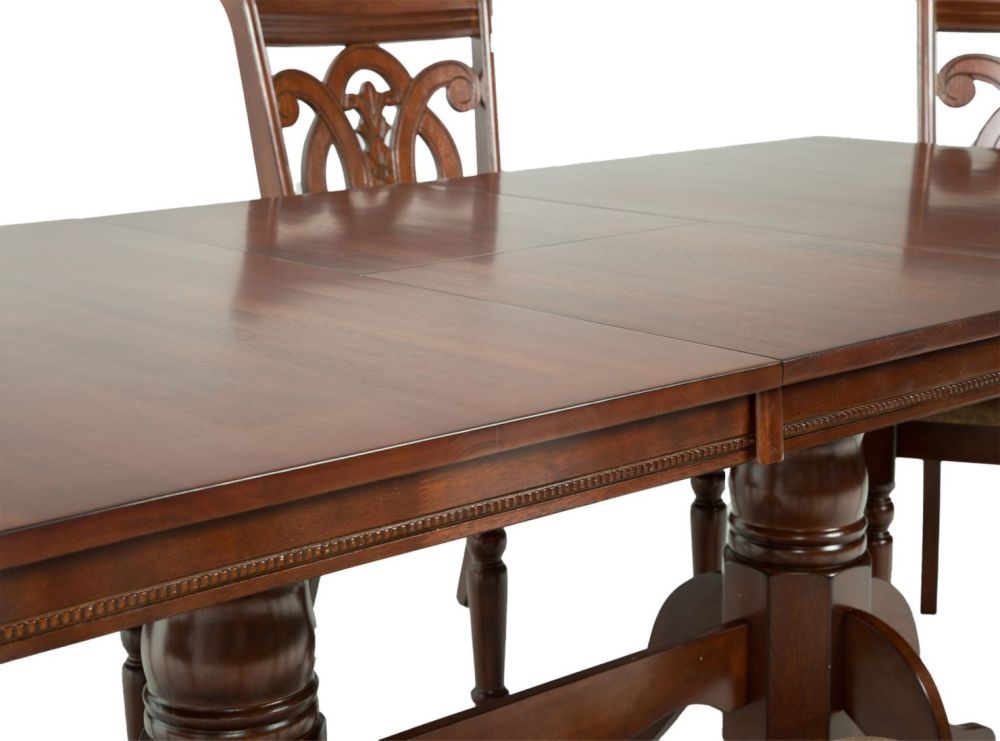 Juego de Comedor Extensible Escocia 4 Sillas + 2 Sitiales