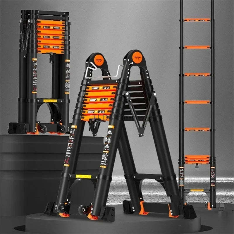 Escalera Telescópica de 4 Metros