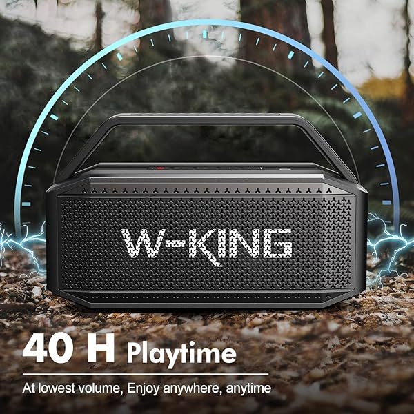 Altavoz Bluetooth - 100 W pico 60 W RMS graves profundos, IPX6 altavoces Bluetooth portátiles resistentes al agua inalámbricos con subwoofer