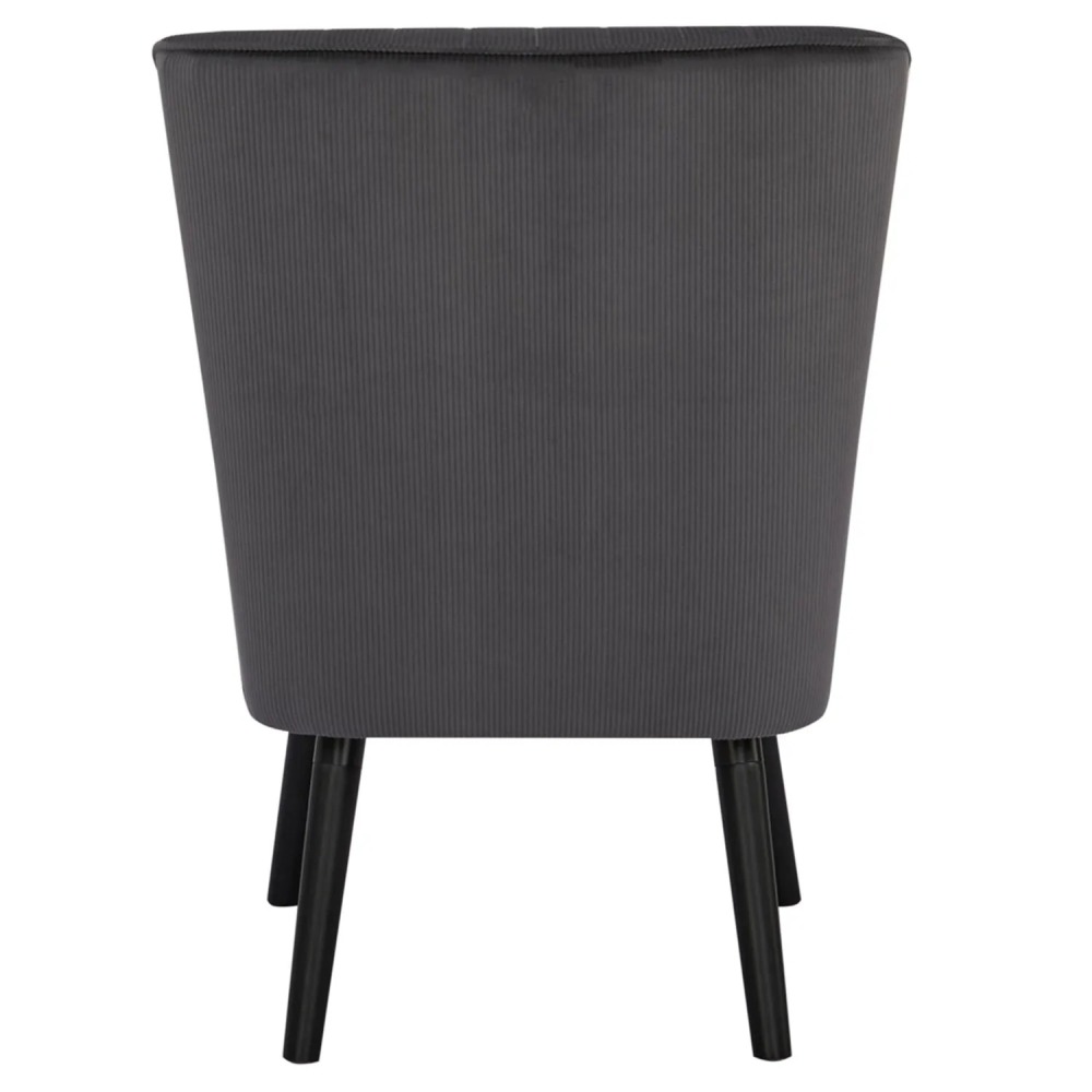 Poltrona 1 cuerpo RABAT 64x80x58 cm Gris