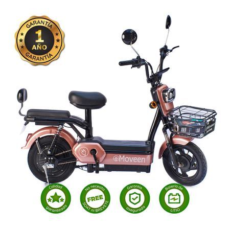 Bicimoto electrica  2 Lithium color Plomo