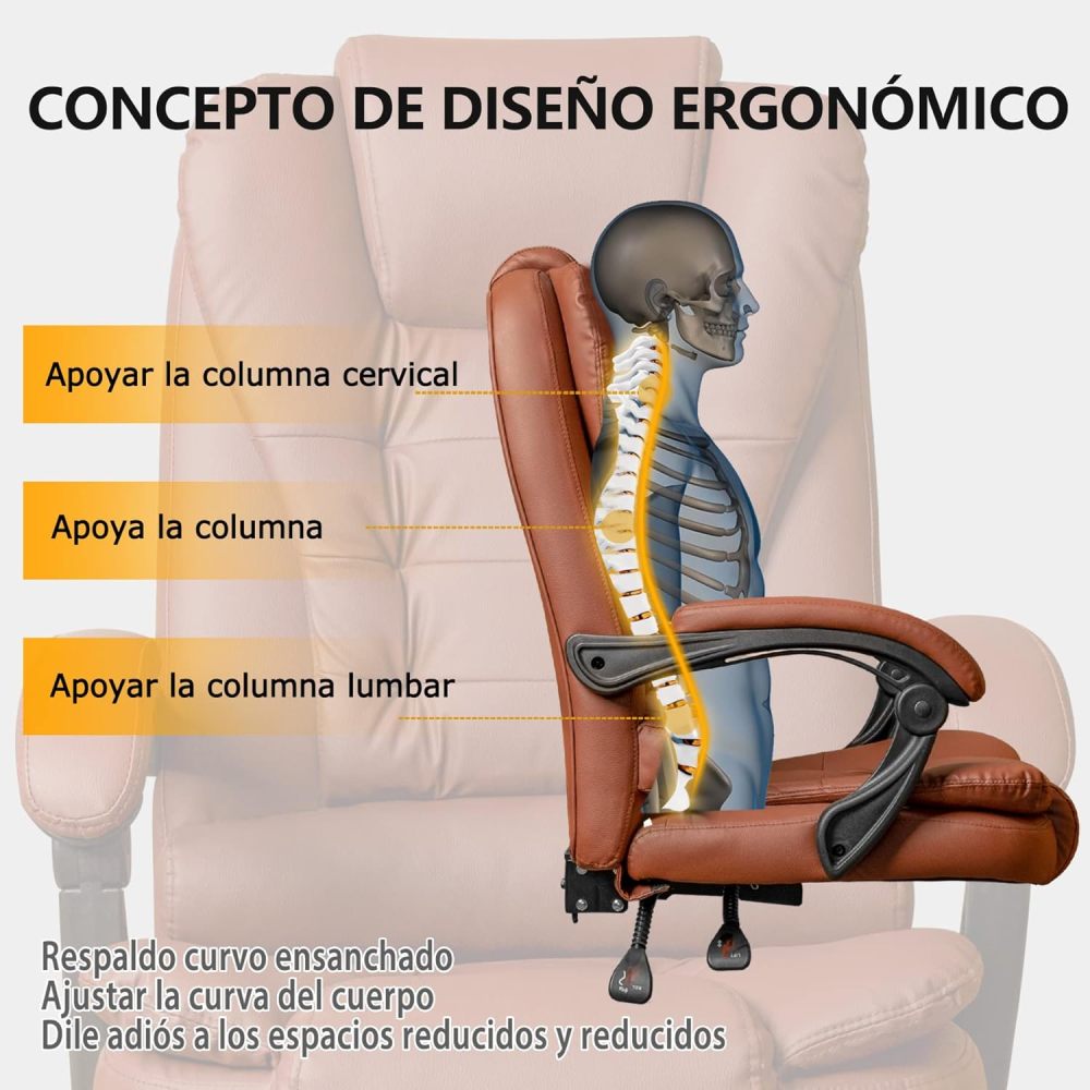 Silla de oficina ergonómica