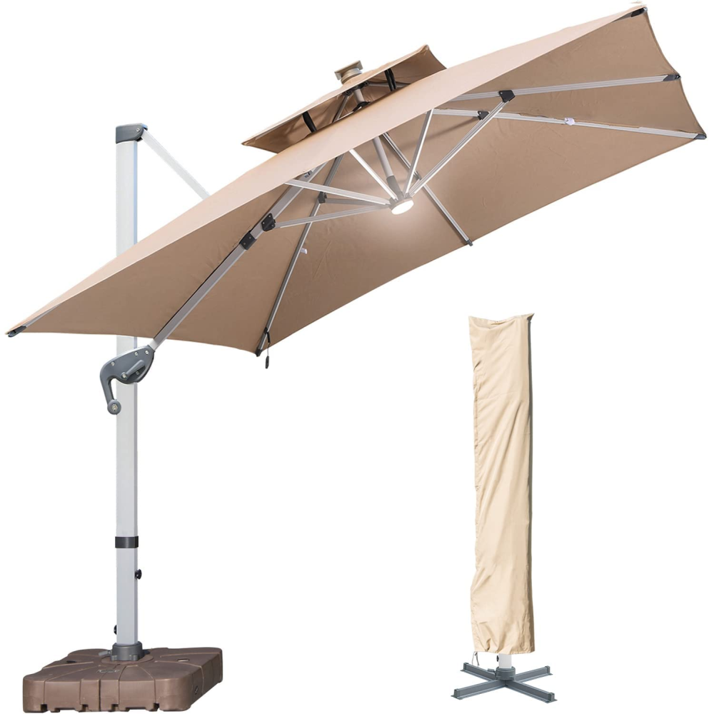 💥 PATIO RAIN GUARD LED FEED BY SOLAR ENERGY