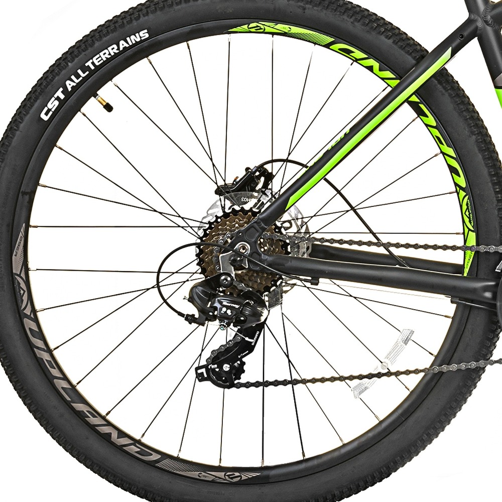 BICICLETA UPLAND X200 HIDRÁULICA NEGRA TALLA M