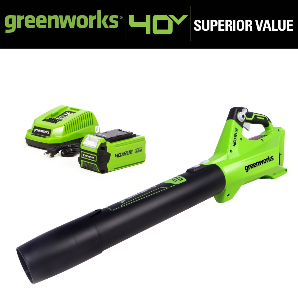🔥 OFERTA: Soplador 40V - Ultra Potente (120mph) - Kit Completo con Batería - Modelo 2411902