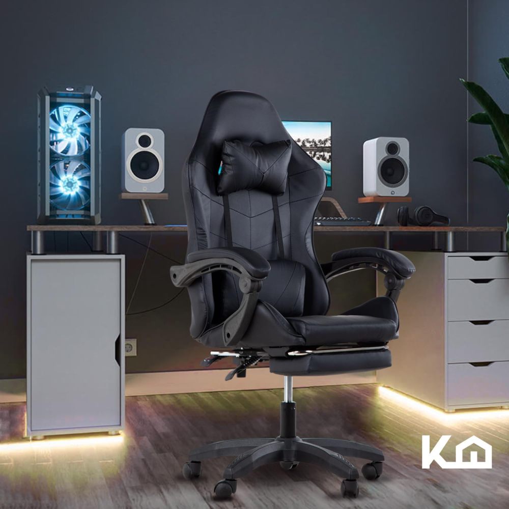 Silla ergonómica reclinable para juegos