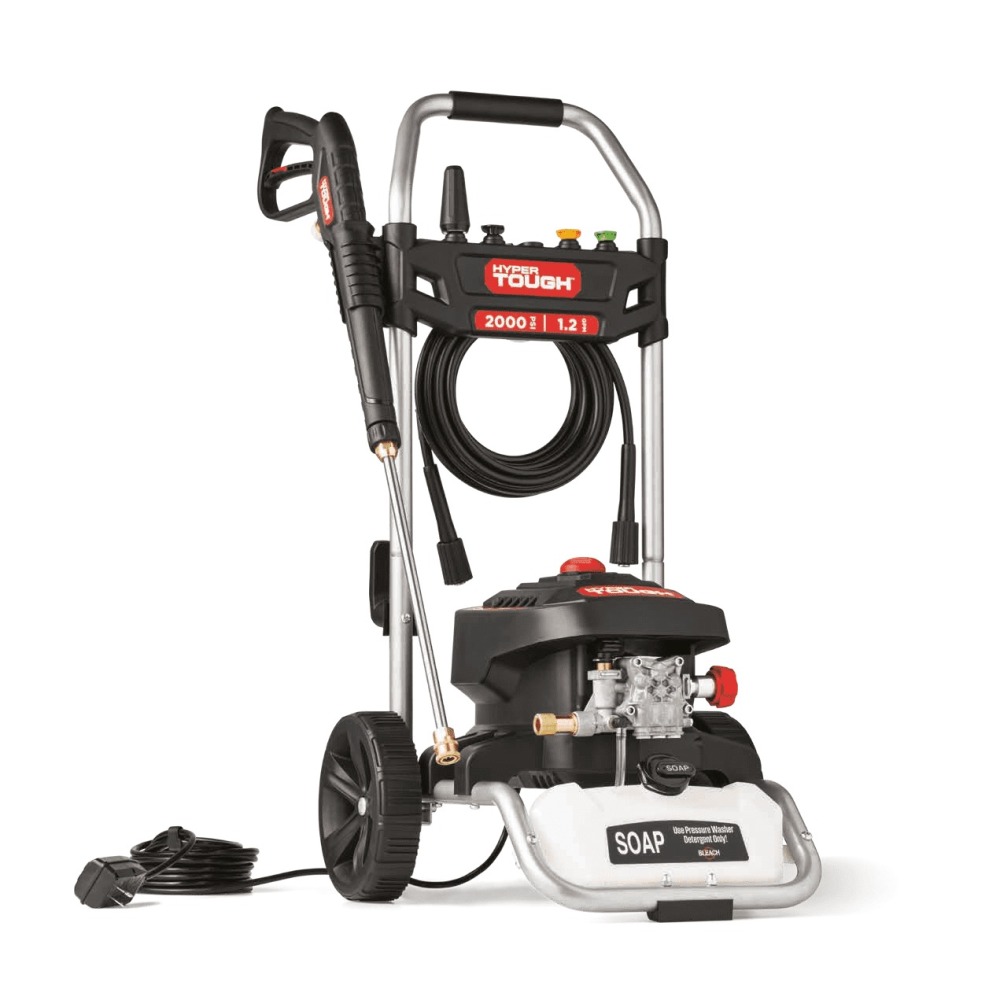 Hidrolavadora Eléctrica 2000 PSI (138 bar) - Flujo 1.2 GPM (4.5 LPM) - 120V - Agua Fría
