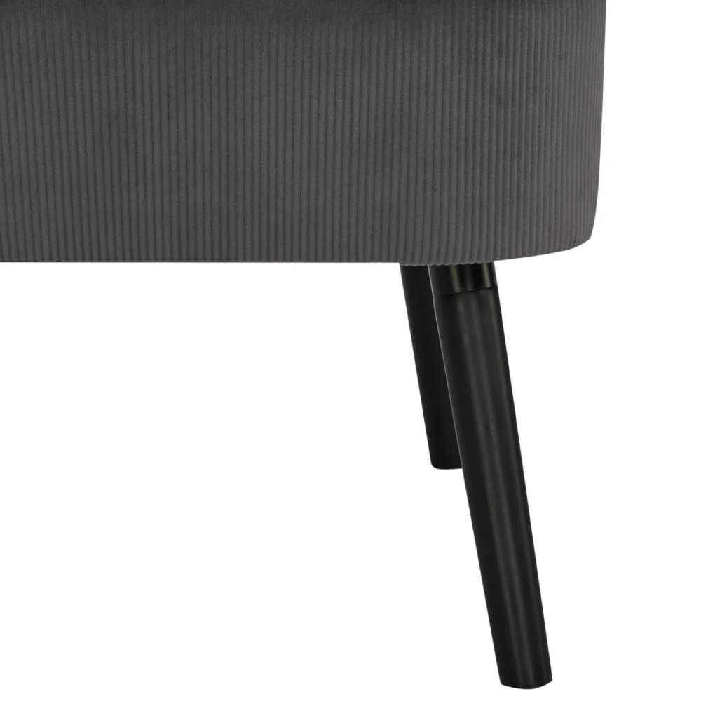 Poltrona 1 cuerpo RABAT 64x80x58 cm Gris