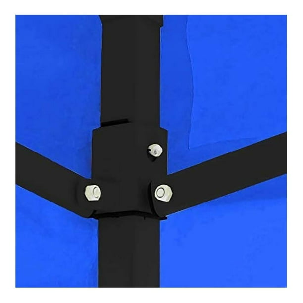 Toldo Impermeable Jardimex 3x3 m con Paredes Azul