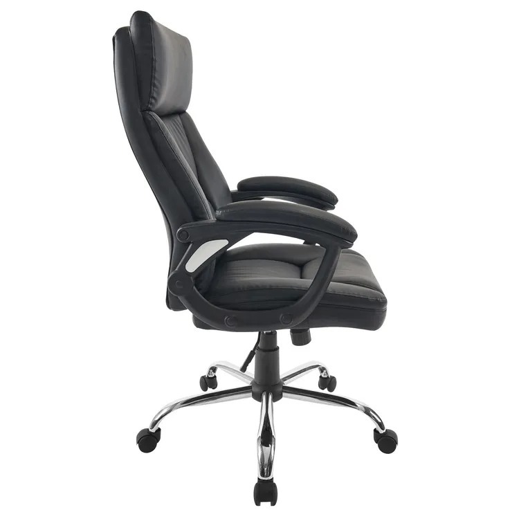 Silla Oficina Gerencial TUKASA Vicente Ecocuero Negro