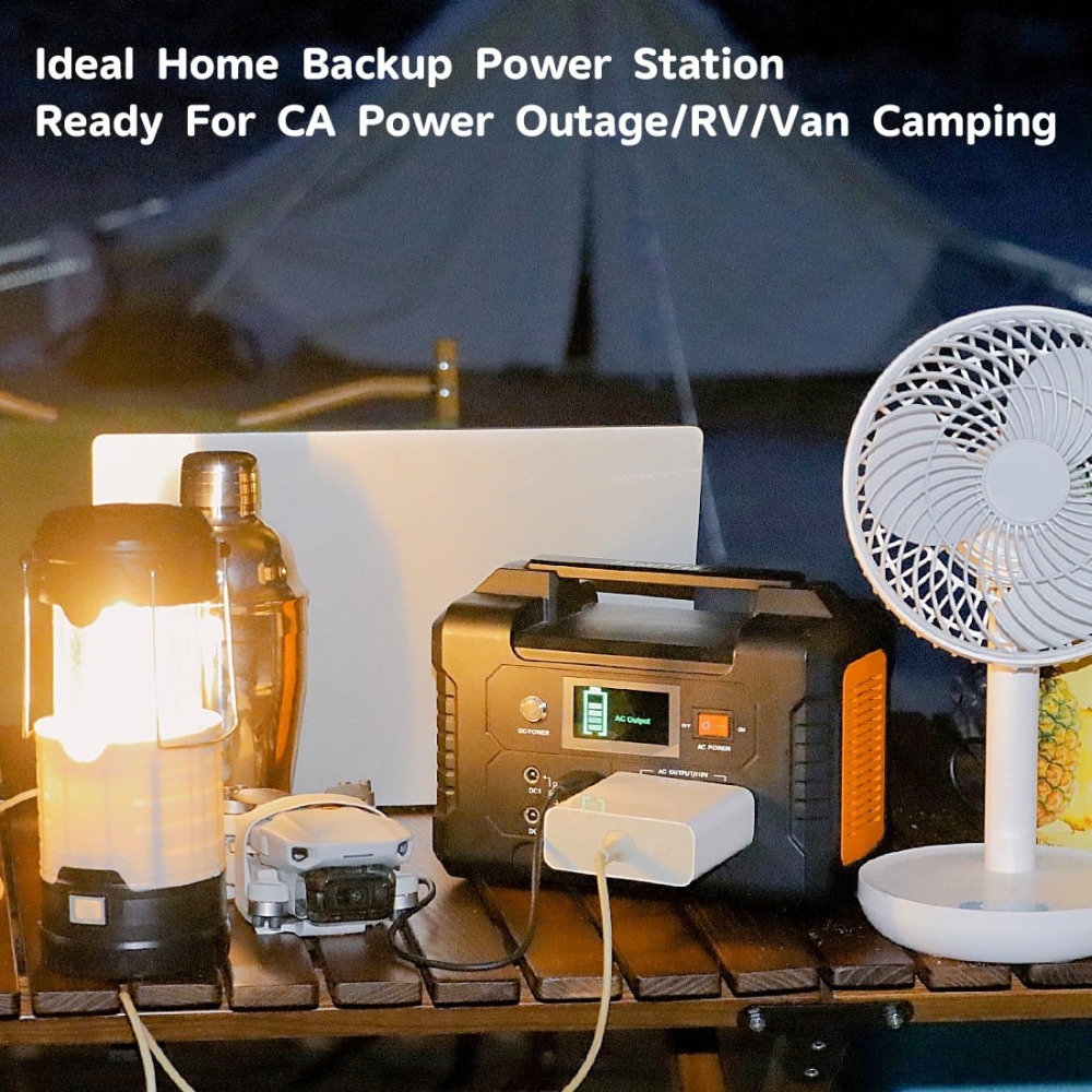 🔥 OFERTA: Generador Portátil 200W  - Batería 146Wh - Ideal para Acampar + USB/DC
