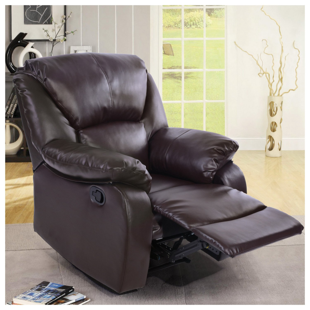 Sillón Reclinable Gasta Negro/Café