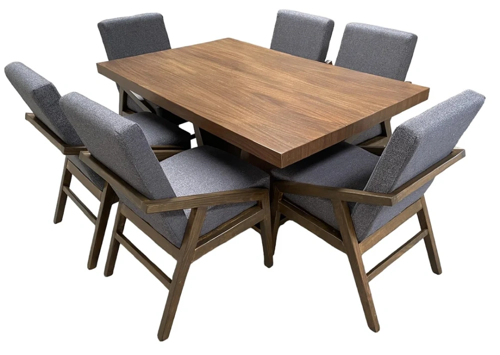 Set de Comedor Orion 6 Sillas 160x100 cm