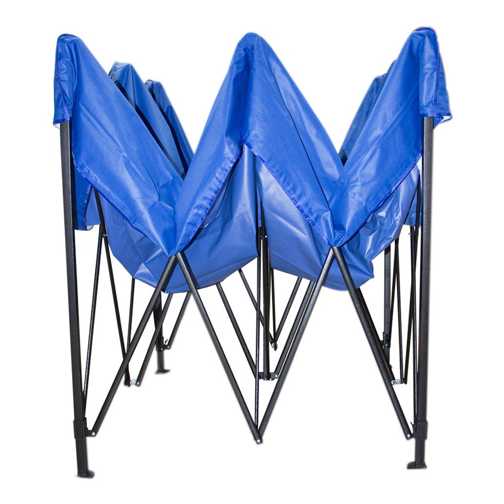 Carpa Toldo 3x4.5 Plegable  Impermeable Patio Azul
