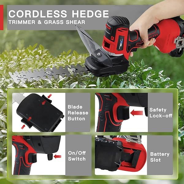 Kit combinado de herramientas eléctricas inalámbricas, 12 herramientas MAX MATRIX de 18 V, con taladro, 2 baterías de 2.0 Ah y 1 cargador (negro y rojo) 12-Tool Set Black Red