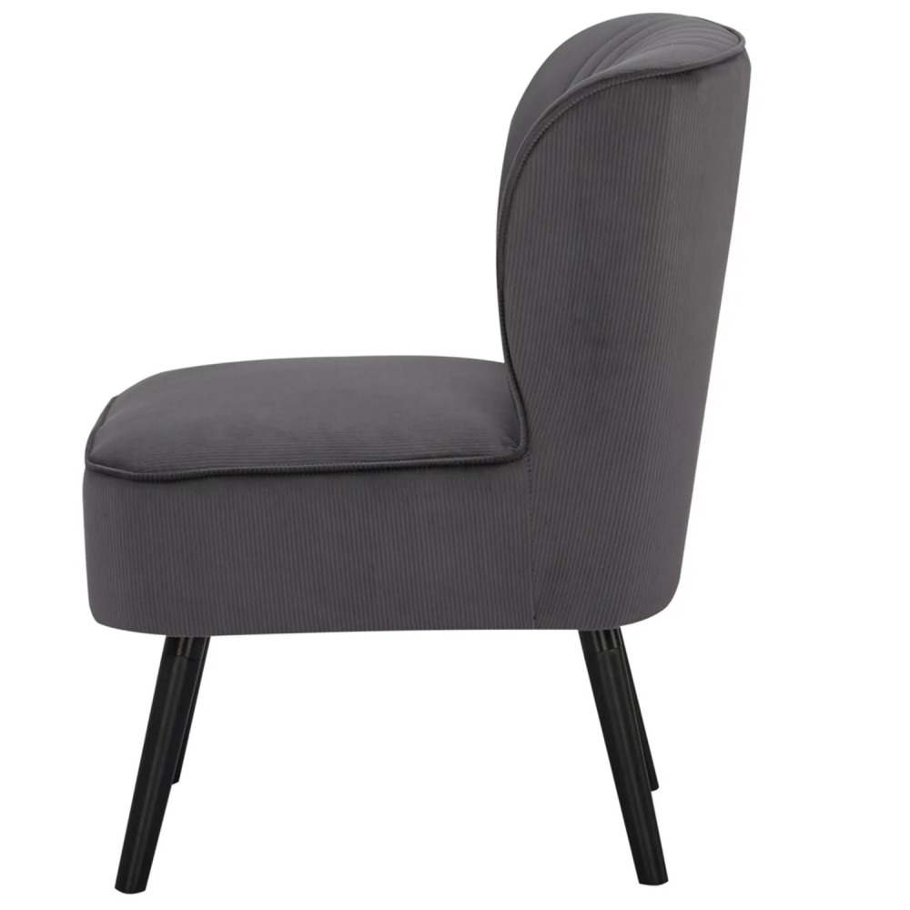 Poltrona 1 cuerpo RABAT 64x80x58 cm Gris