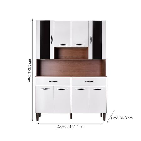 Mueble de cocina Golden 121.4cm