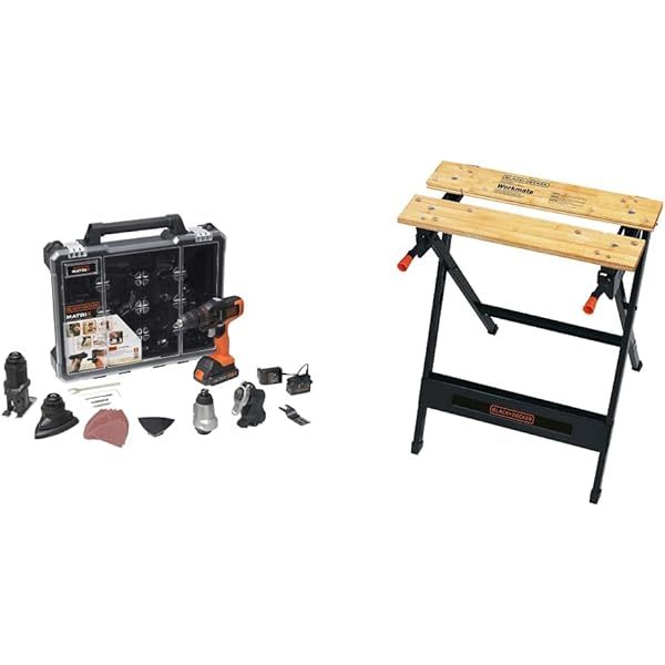 BLACK+DECKER  Juego de Herramientas 6 Piezas MTX20K6A-B3
