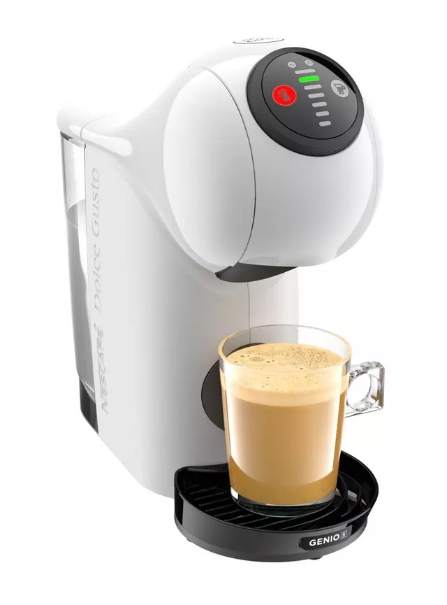 Cafetera de Cápsulas Blanca