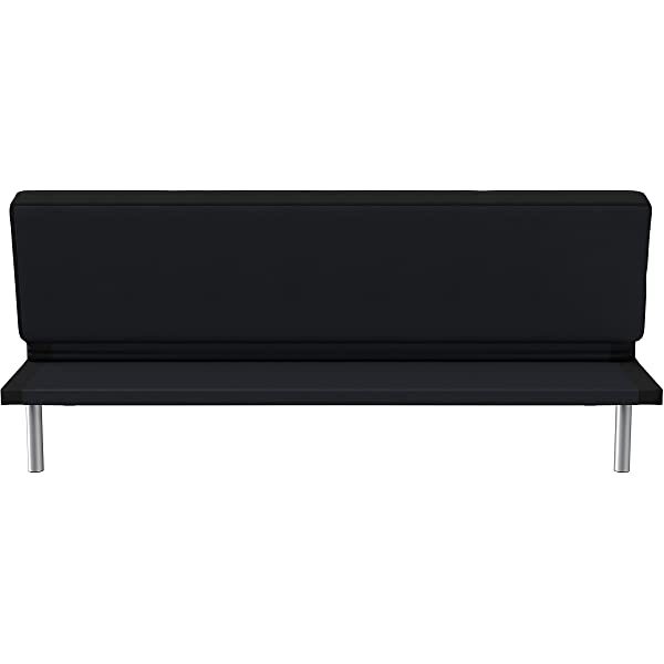 Serta Rane Convertible Sofa Lounger Microfiber Light Grey Full Light Gray Modern