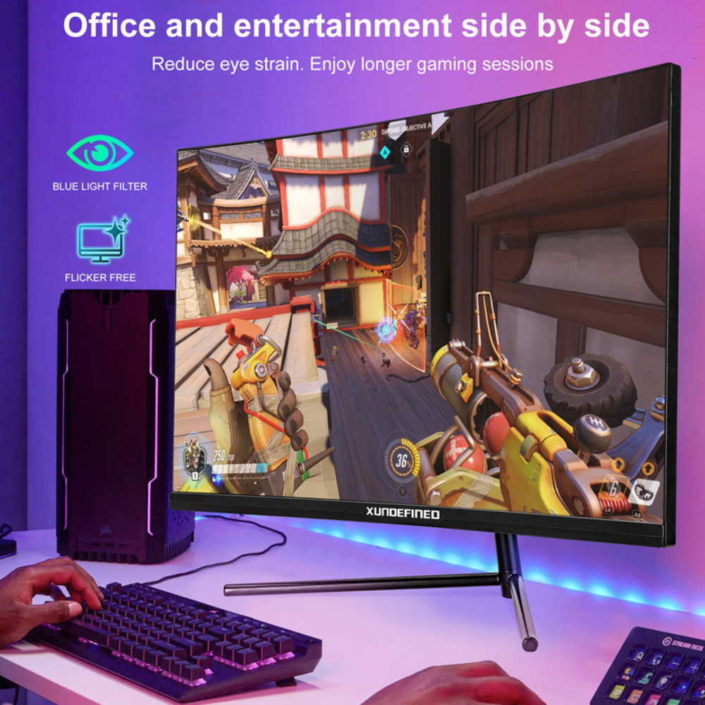 Monitor Gamer Curvo 27 pulgadas Full HD 180Hz
