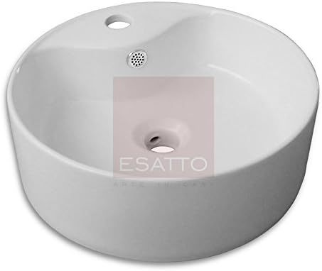 Inodoro Esatto®, lavabo de cerámica y juego de grifería gratuito WC-002 Rondo
