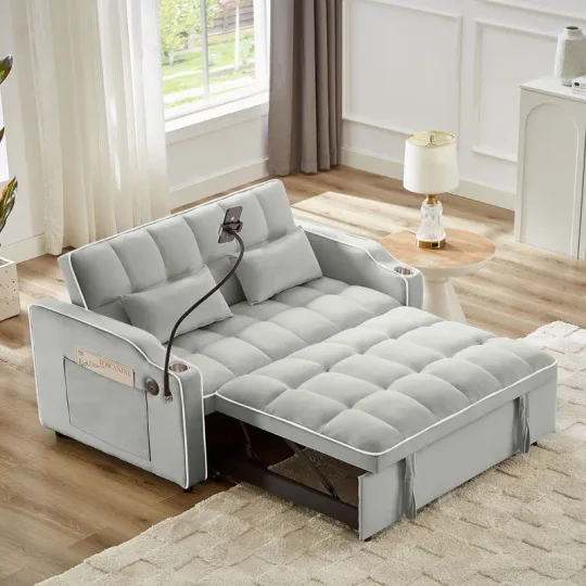 Sofá cama convertible 3 en 1