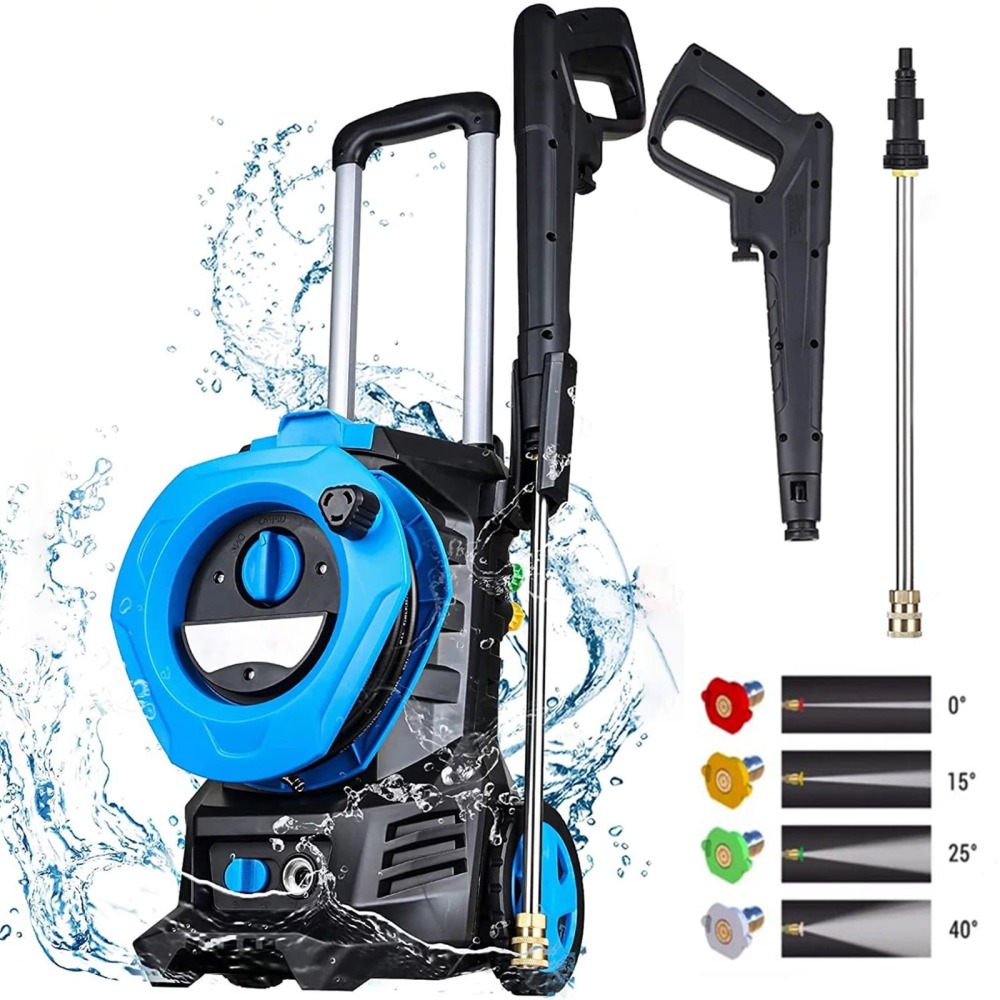🔥 OFERTA: Hidrolavadora Eléctrica 3300 PSI - Flujo 2.0 GPM - Incluye Boquillas - ENVÍO GRATIS