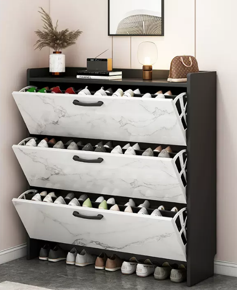 Gabinete de Zapatos Oculto en la Pared - ¡Oculta tus Zapatos con Estilo!🚪👠