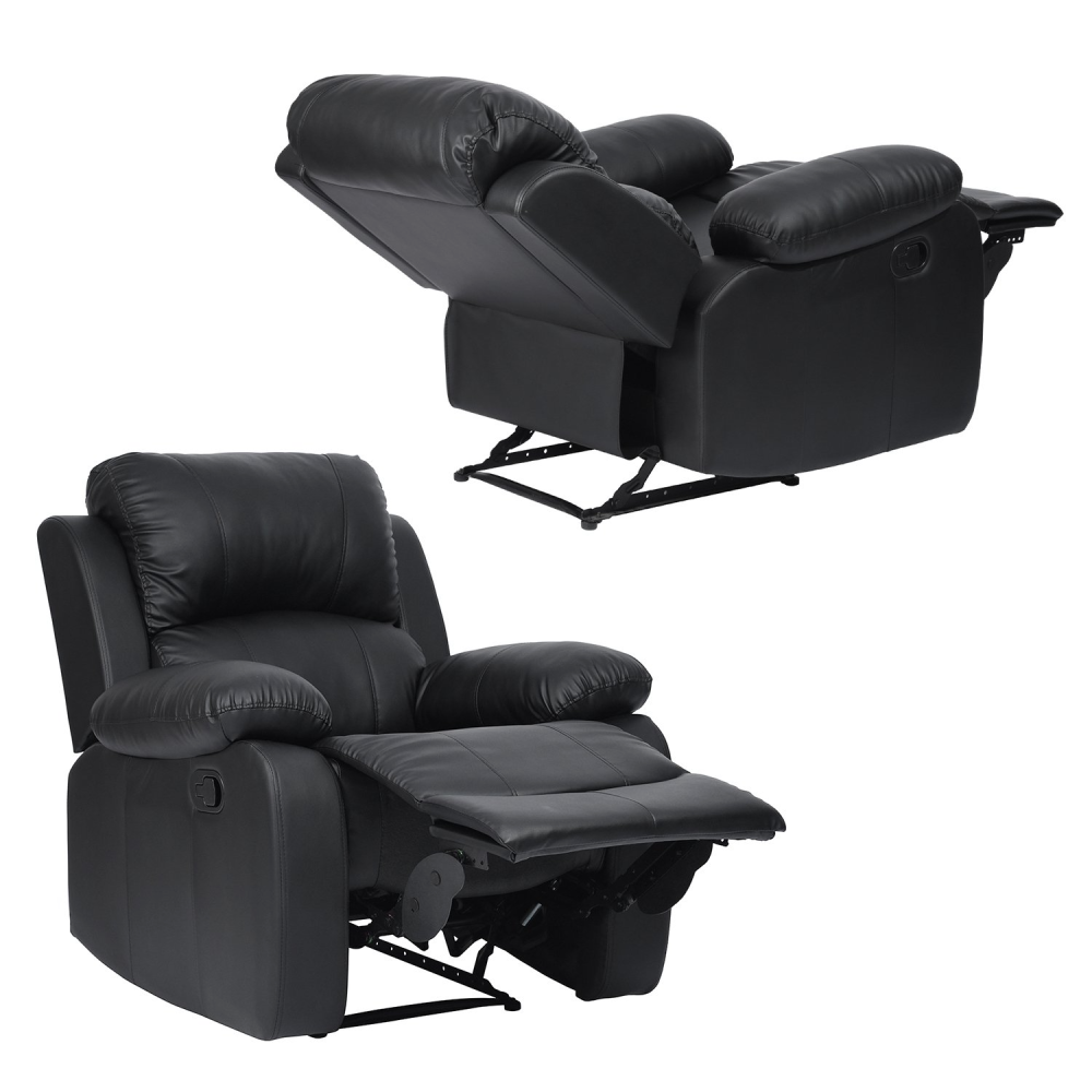 Sillón Reclinable Gasta Negro/Café